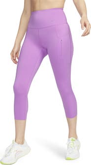 Nike Dri-FIT Go Firm Support High Waist Crop Leggings