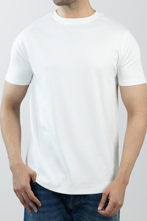 Pima Cotton Crew T-Shirt