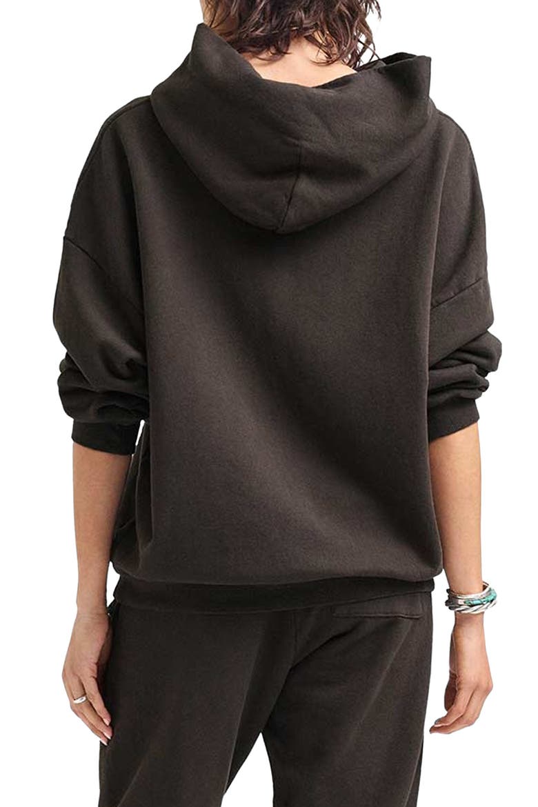 Dawn Oversize Cotton Hoodie, Alternate, color, DEEP EARTH