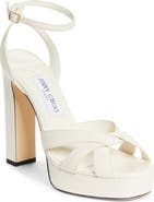Jimmy Choo Kove Ankle Strap Platform Sandal