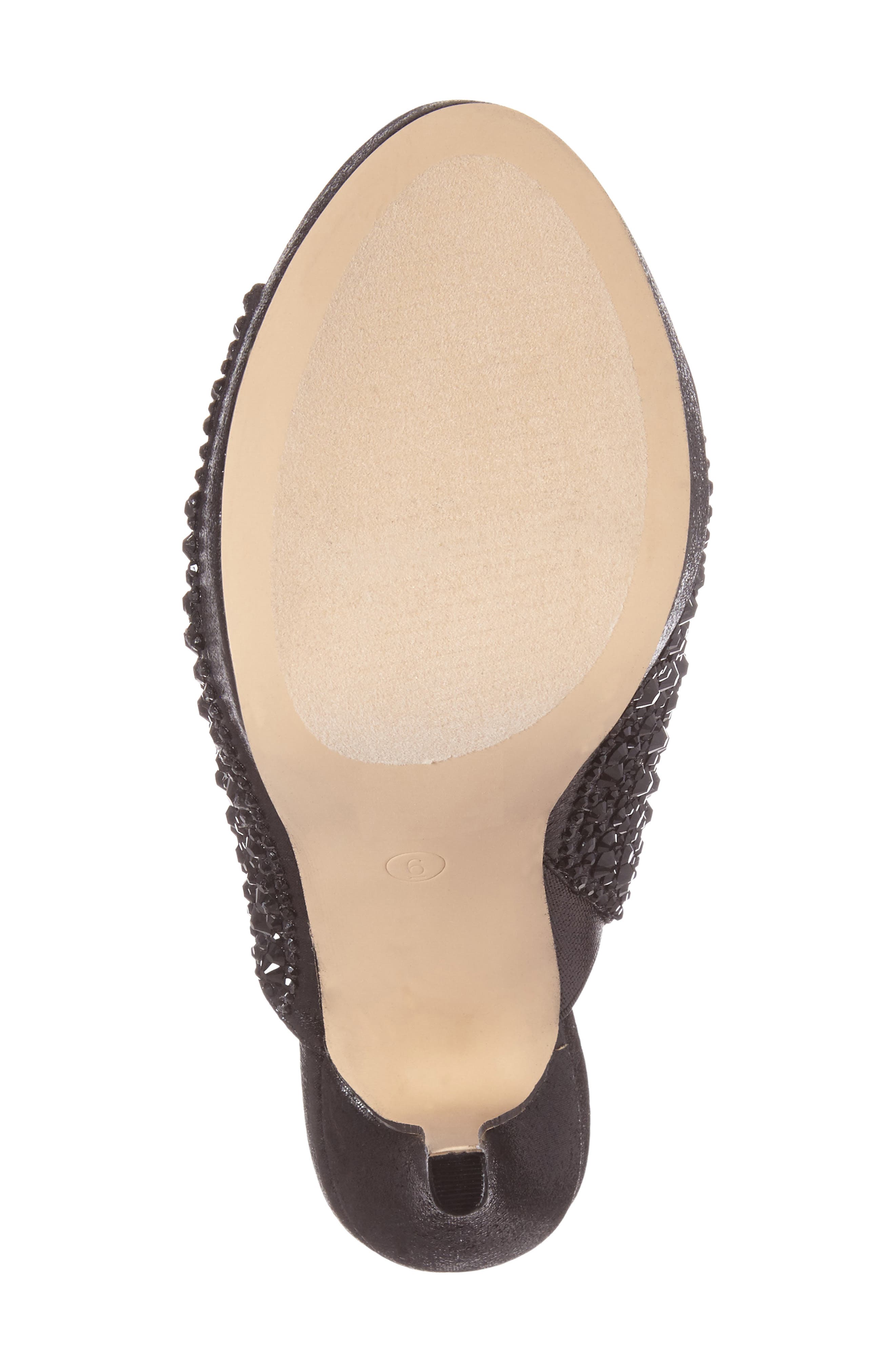 Lauren Lorraine Mimi Embellished Slide Sandal, Alternate, color, 