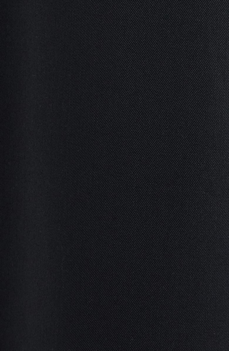 Isabel Marant Janice Pleated Tapered Wool Trousers, Alternate, color, Black