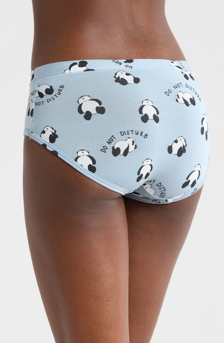 MeUndies FeelFree High Waist Briefs, Main, color, Do Not Disturb