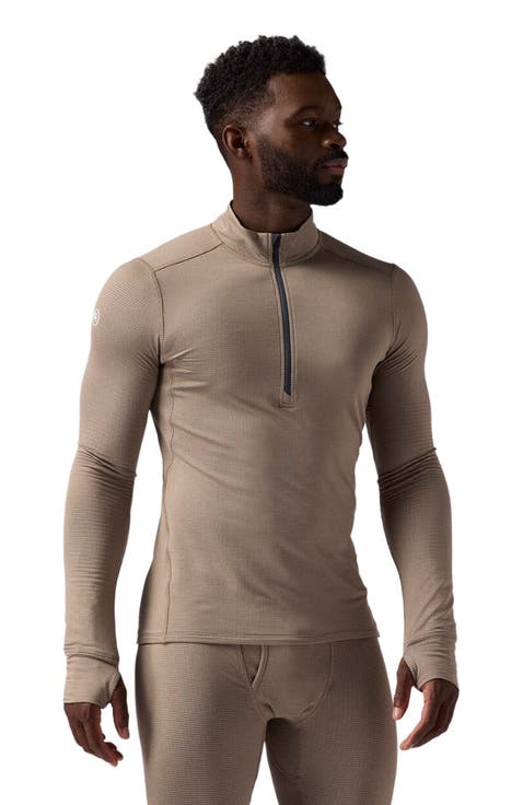 Pines Micrrid Ultra-Lt Baselayer 1/4-Zip Top - Men's