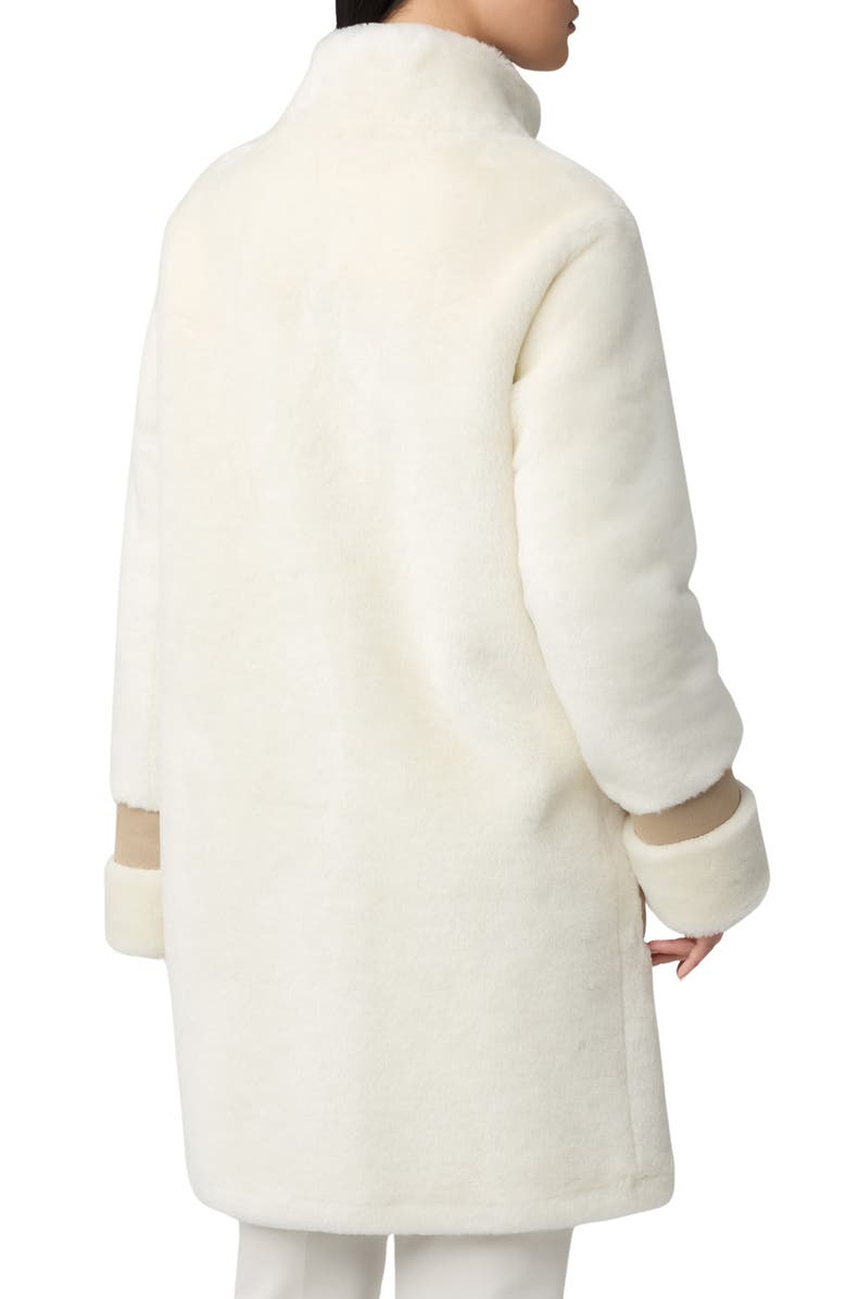 Soia & Kyo Fiala Faux Fur & Faux Suede Coat, Alternate, color, 