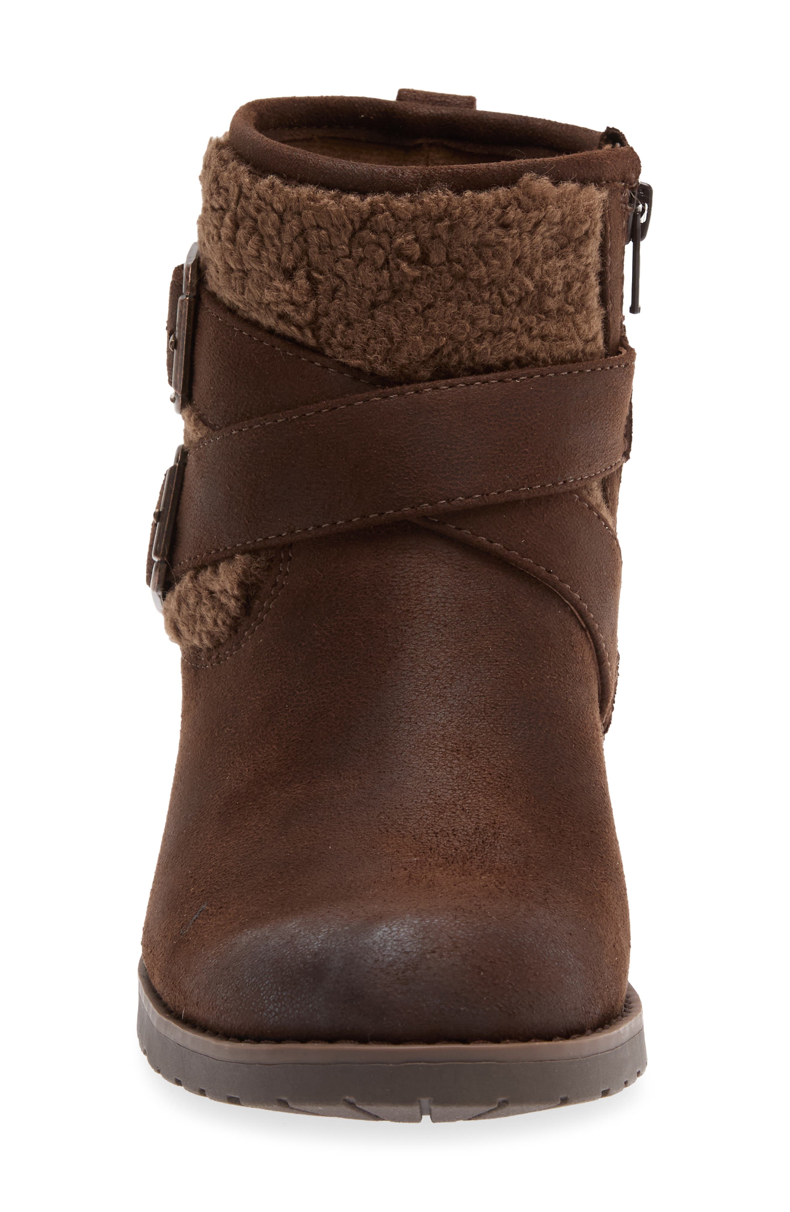 Cascadia Bootie, Alternate, color, DARK BROWN