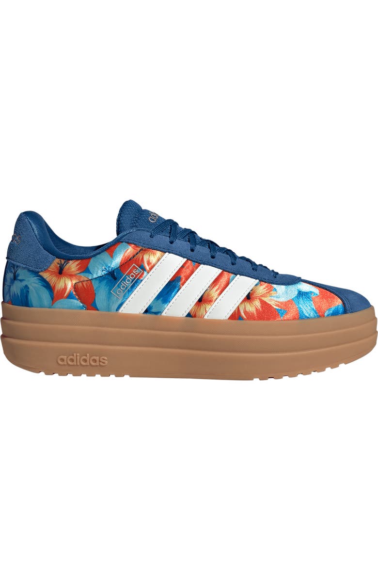 adidas VL Court Bold Sneaker, Alternate, color, Talc/ Off White/ Dark Marine