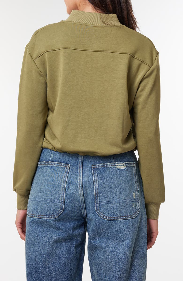 Scotch & Soda Jersey Bomber Jacket, Alternate, color, 