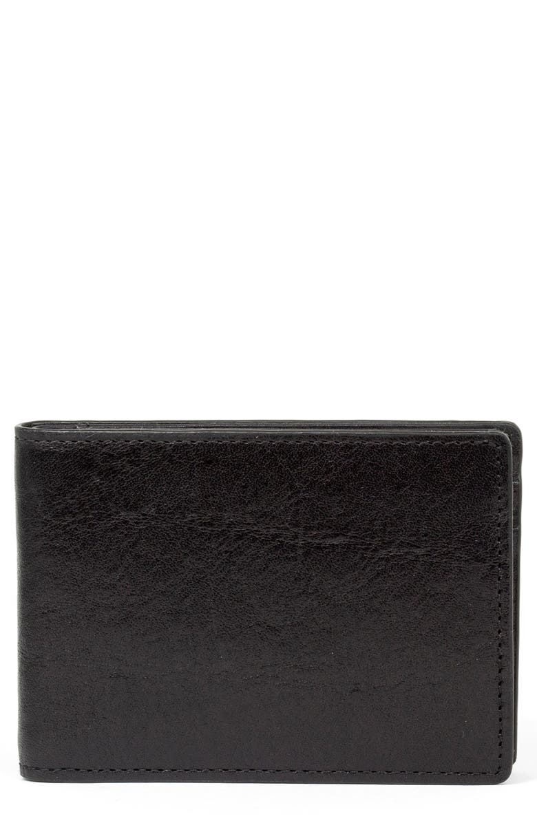PinoPorte Brunello Leather Wallet, Main, color,