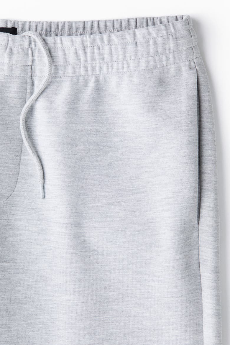 Relaxed-fit Interlock Sweatpants, Alternate, color, Light gray melange