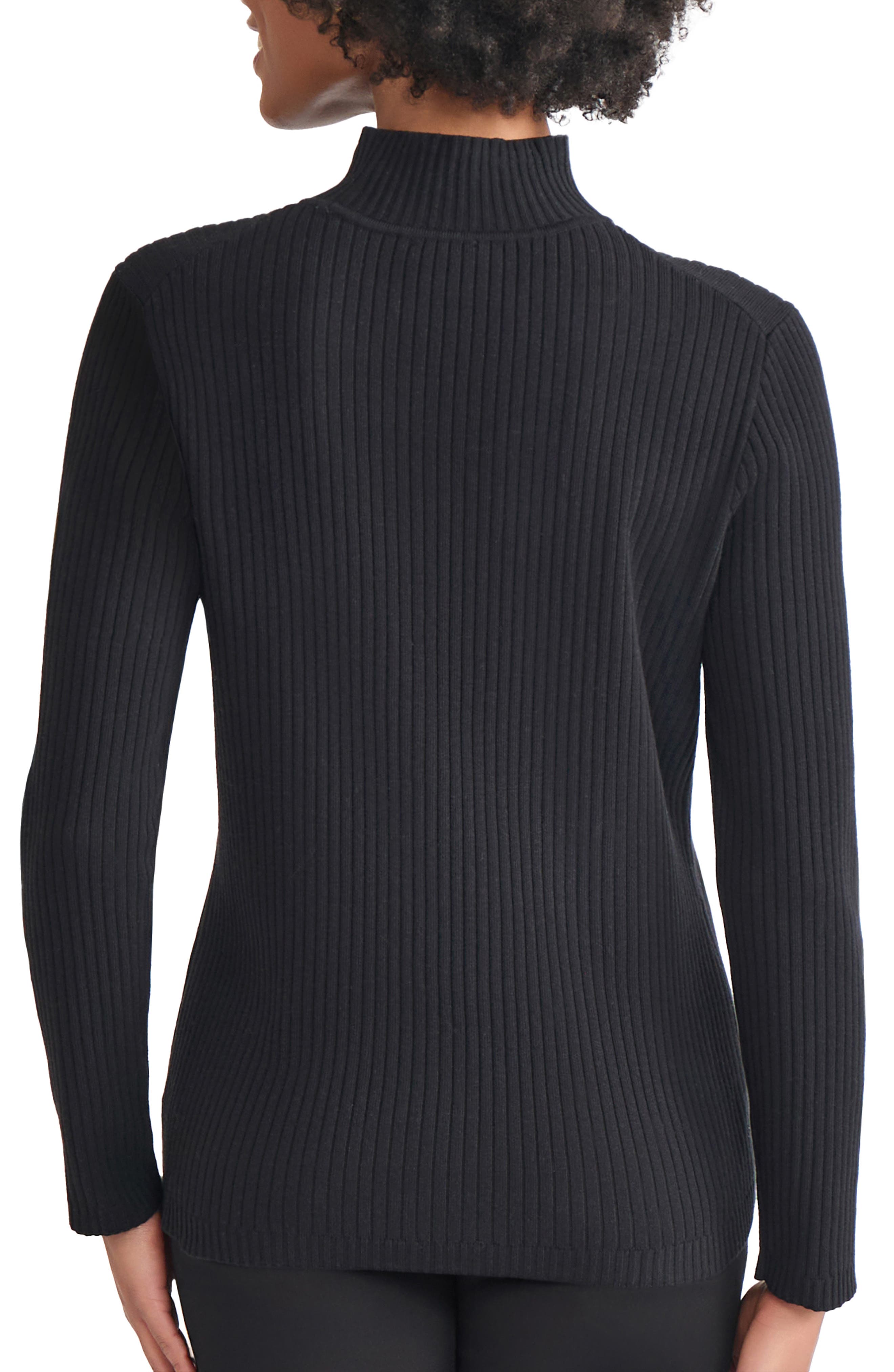 Rib Short Sleeve Sweater - image 2