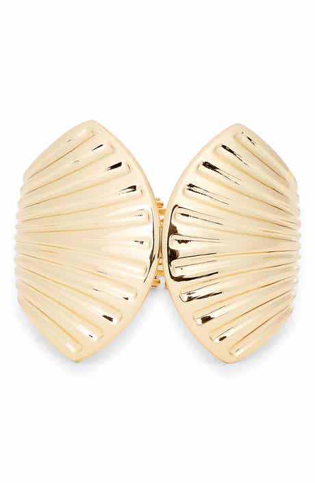 Nordstrom Scallop Shell Hinge Cuff Bracelet