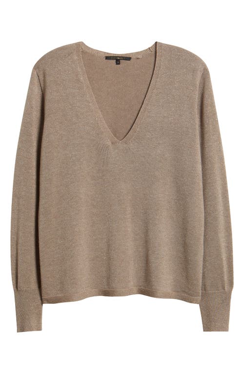 Kobi Halperin Vinny V-neck Sweater In Brown