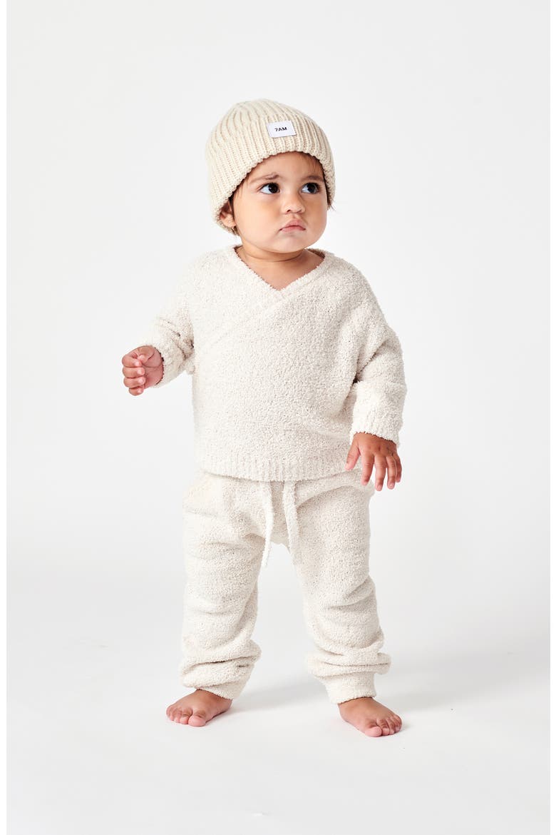 Kids' Chunky Beanie, Alternate, color, SAND