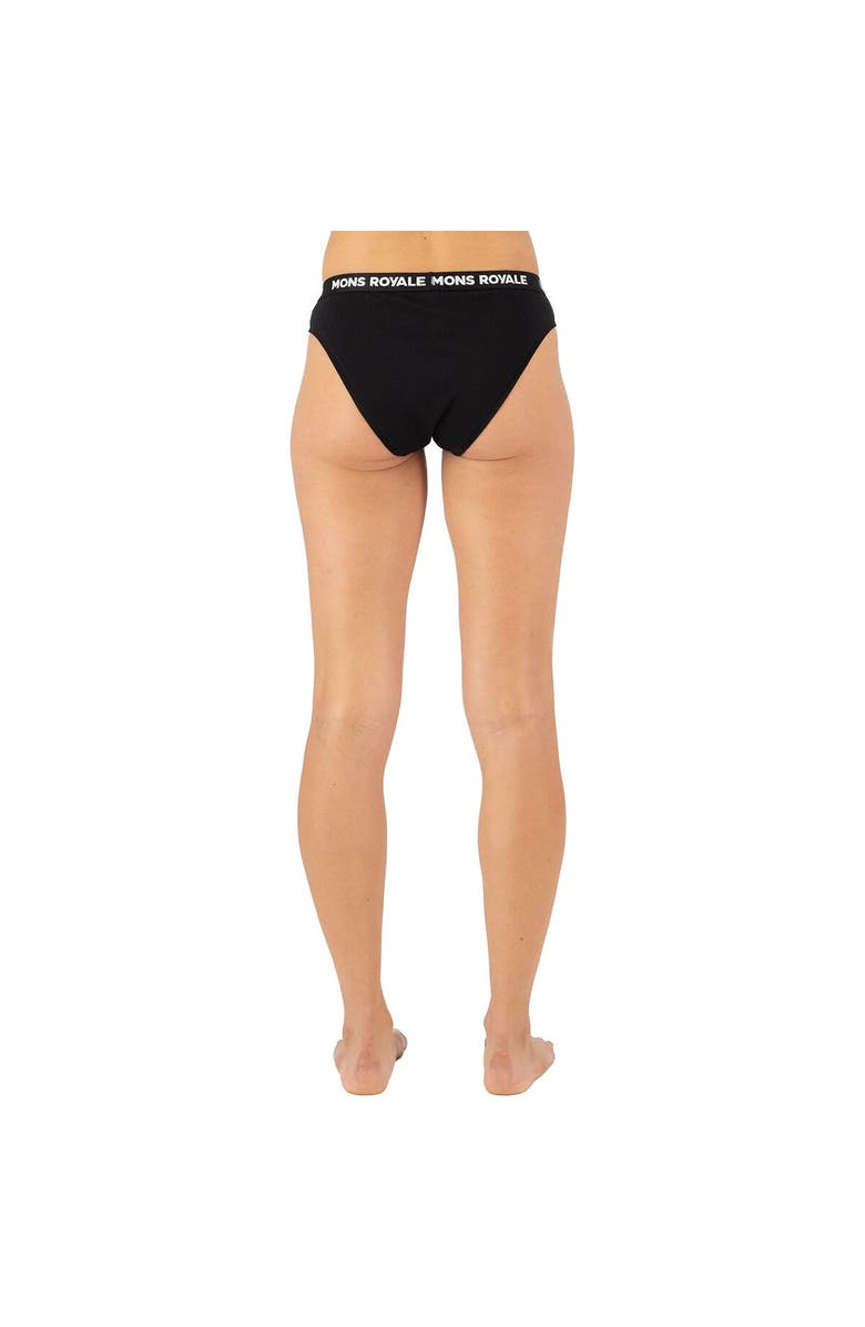 Mons Royale Folo Merino Brief - Women's, Alternate, color, Black