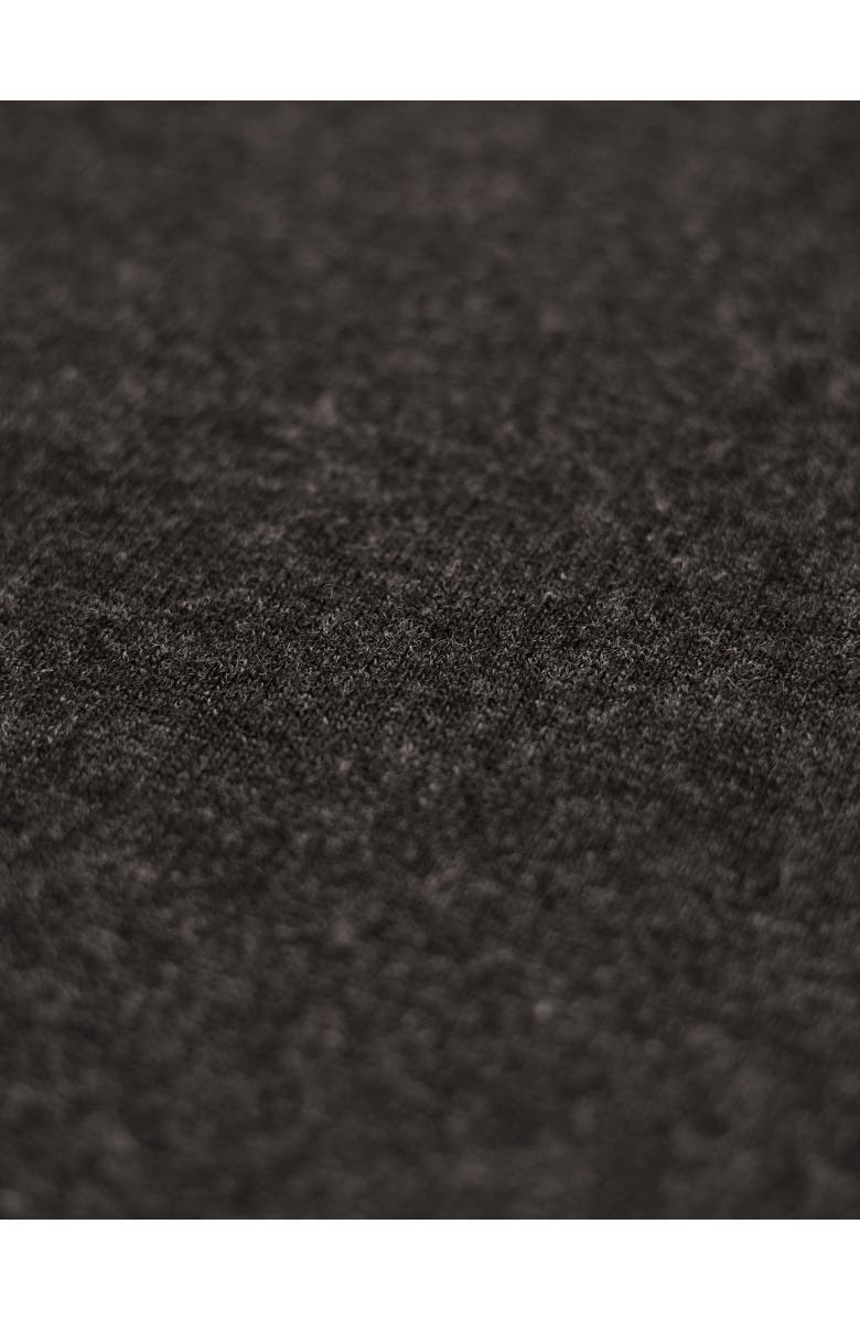 Celtic & Co. Geelong Wool Slouch Turtleneck Sweater, Alternate, color, Charcoal