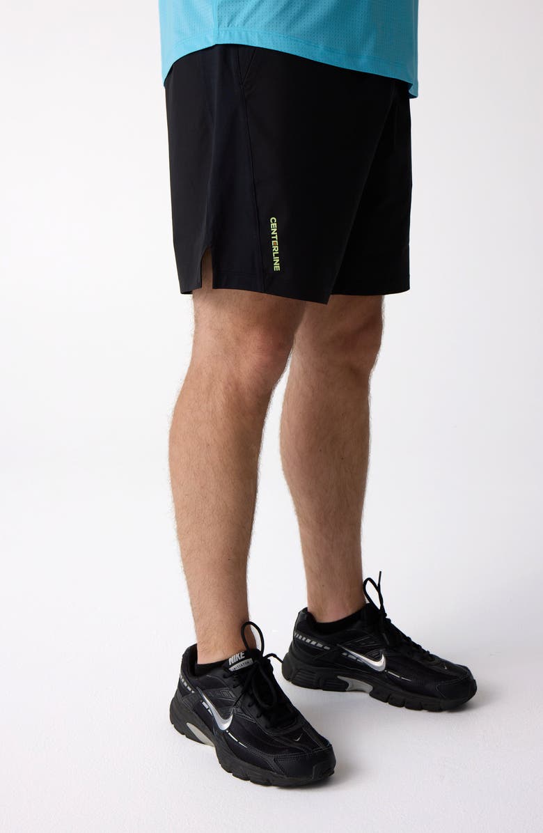 Centerline Athletics AirLite 7" Unlined Short, Alternate, color, Black Onyx