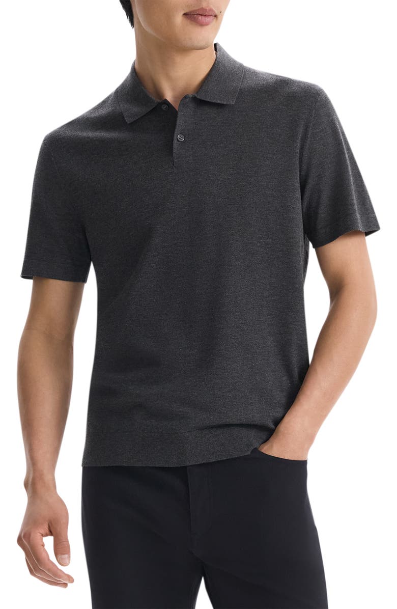 Theory Goris Performance Polo, Main, color, Pestle Melange