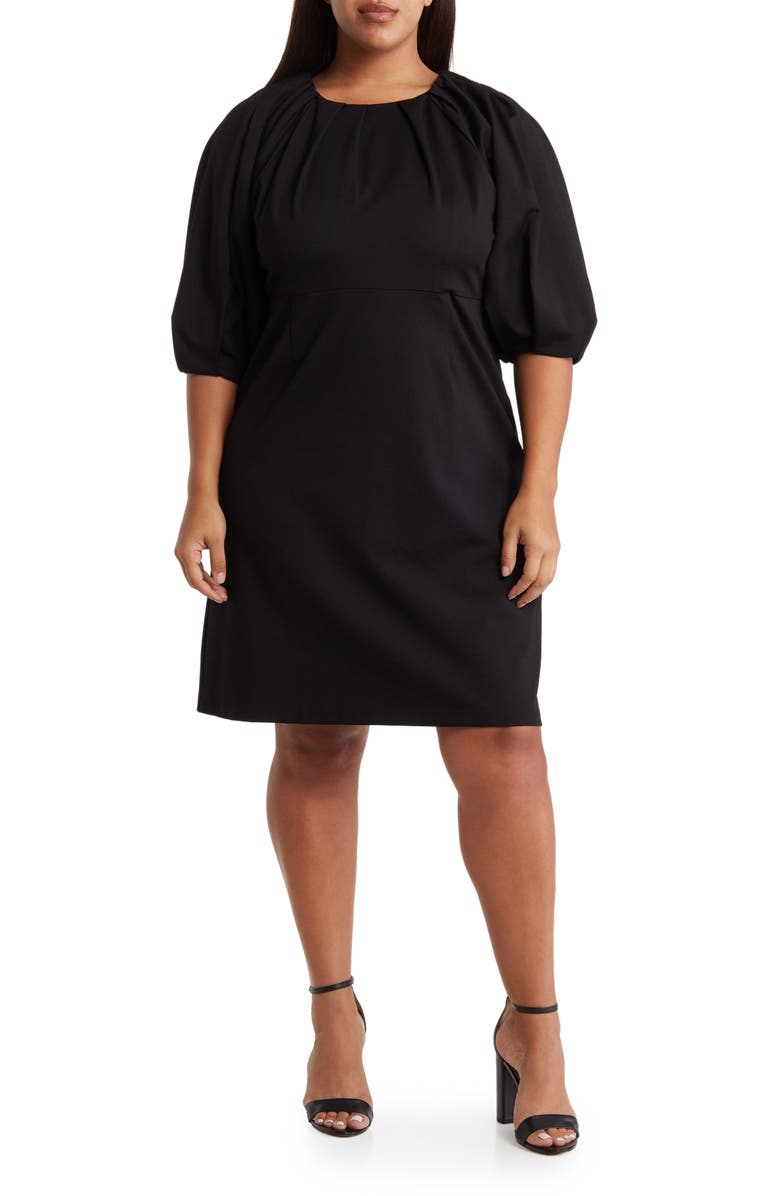 Renee C Balloon Sleeve Dress, Main, color,