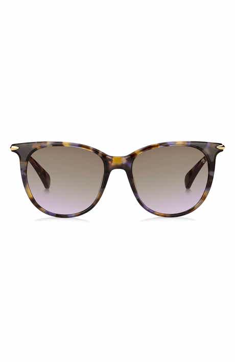 rag & bone 53mm Gradient Cat Eye Sunglasses
