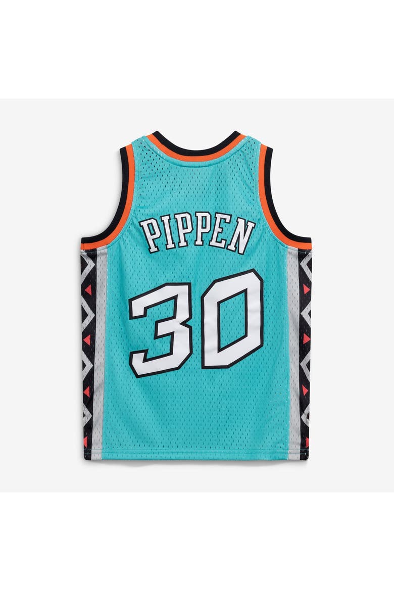 Youth Mitchell & Ness Scottie Pippen Teal 1996 NBA All-Star Game Hardwood Classics Swingman Jersey, Alternate, color, Teal