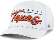 '47 Men's '47 White Texas Longhorns Condor Hitch brrr° Adjustable Hat