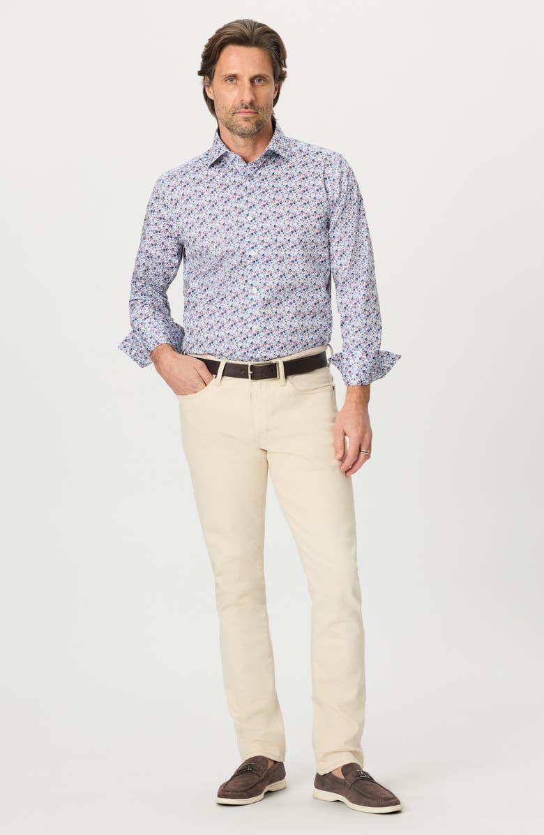 Robert Graham Mackney Floral Cotton Button-Up Shirt, Alternate, color, Multi