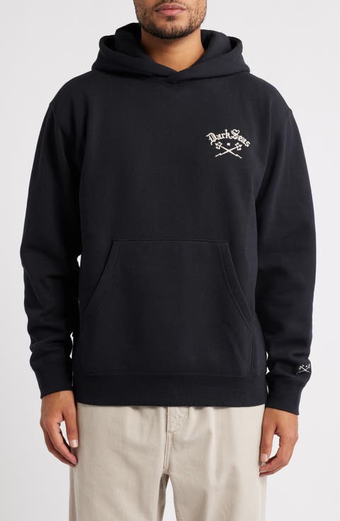 Lance Embroidered Heavyweight Fleece Hoodie