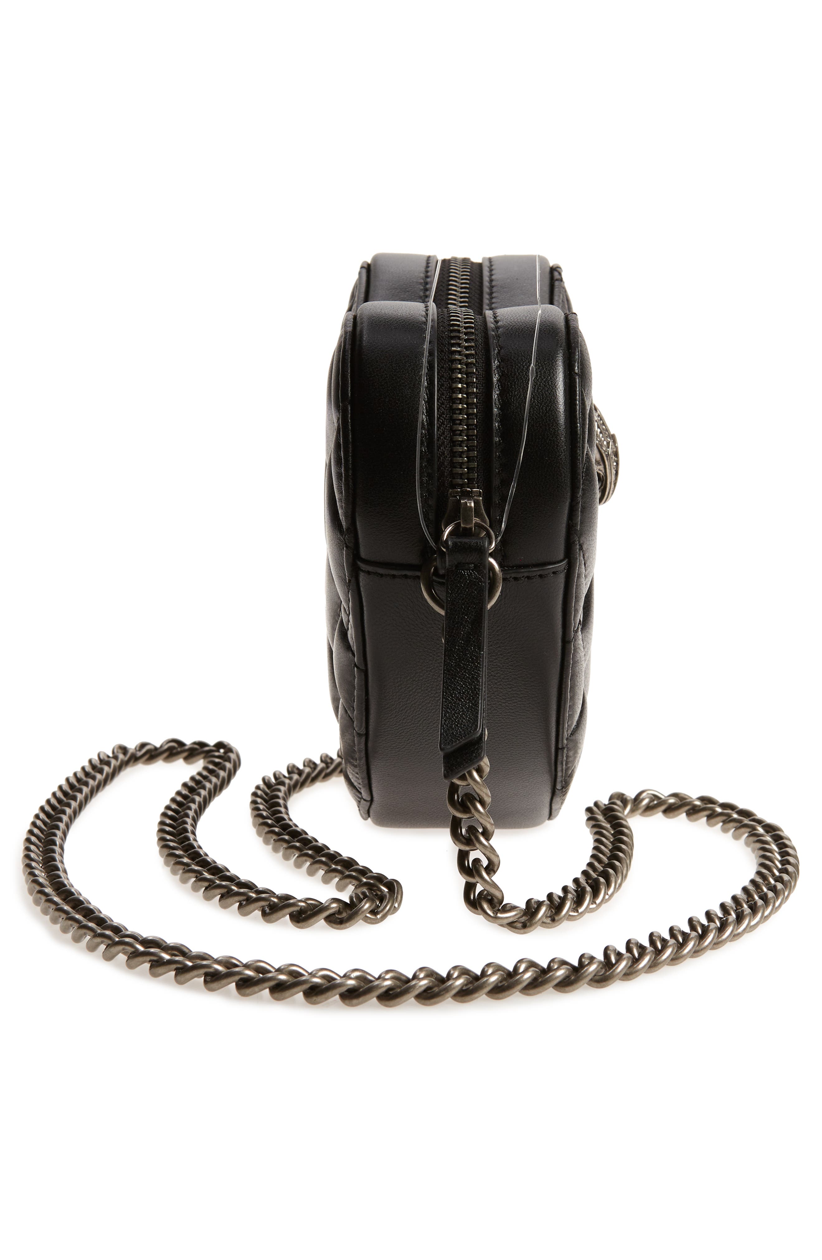 Kurt Geiger London Kensington Heart Crossbody Bag, Alternate, color, Black