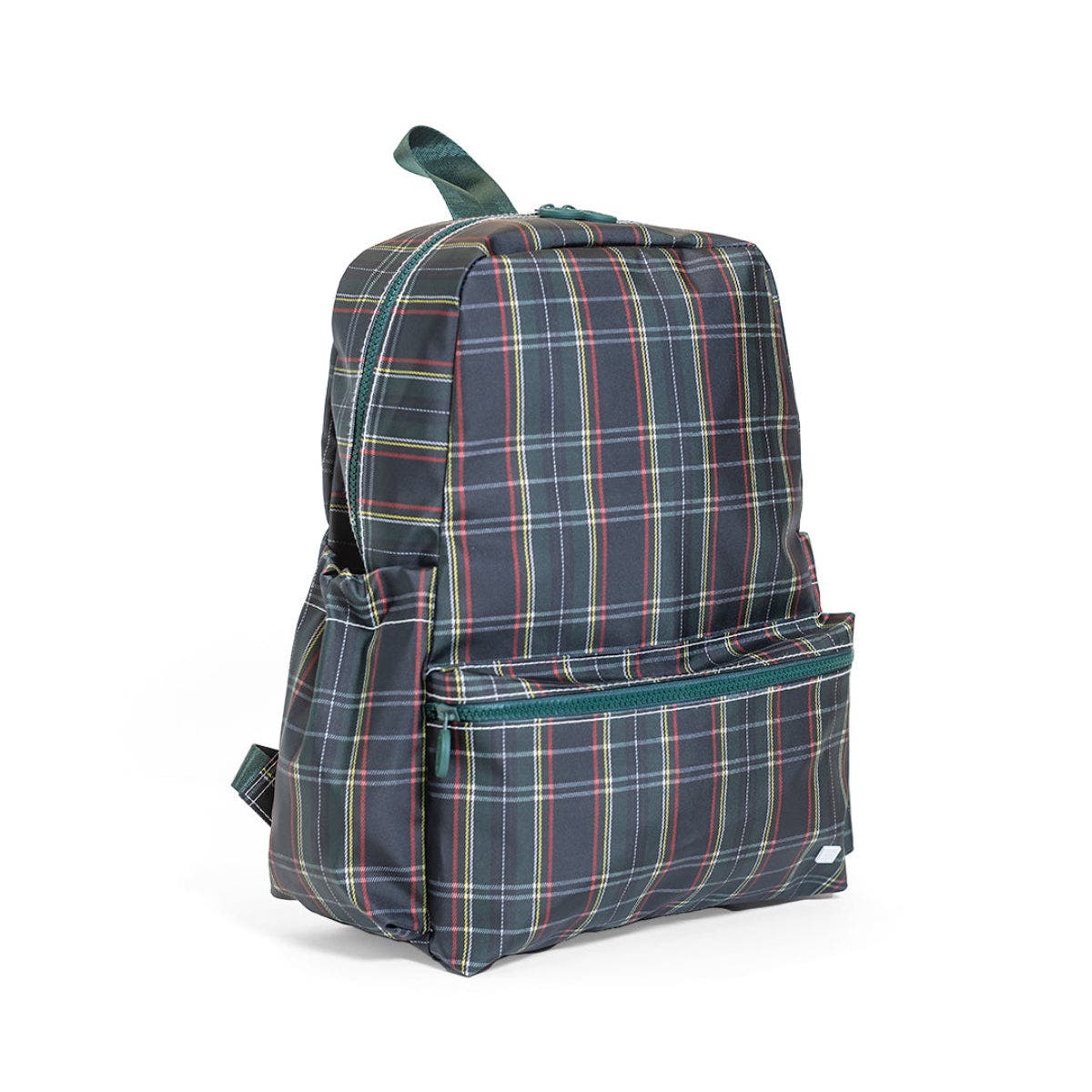 TRVL Design Cambridge Plaid Backpack, Alternate, color, Navy