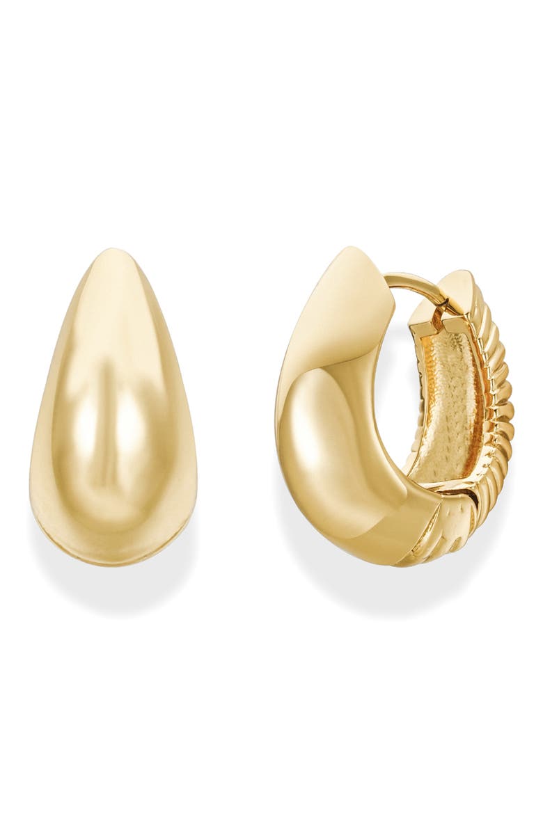 Murphy Hoop Earrings, Main, color, GOLD