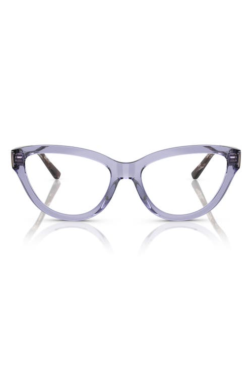 Vogue 54mm Cat Eye Optical Glasses In Purple