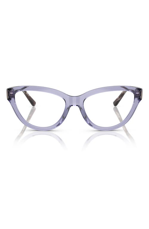 VOGUE 54mm Cat Eye Optical Glasses in Purple 