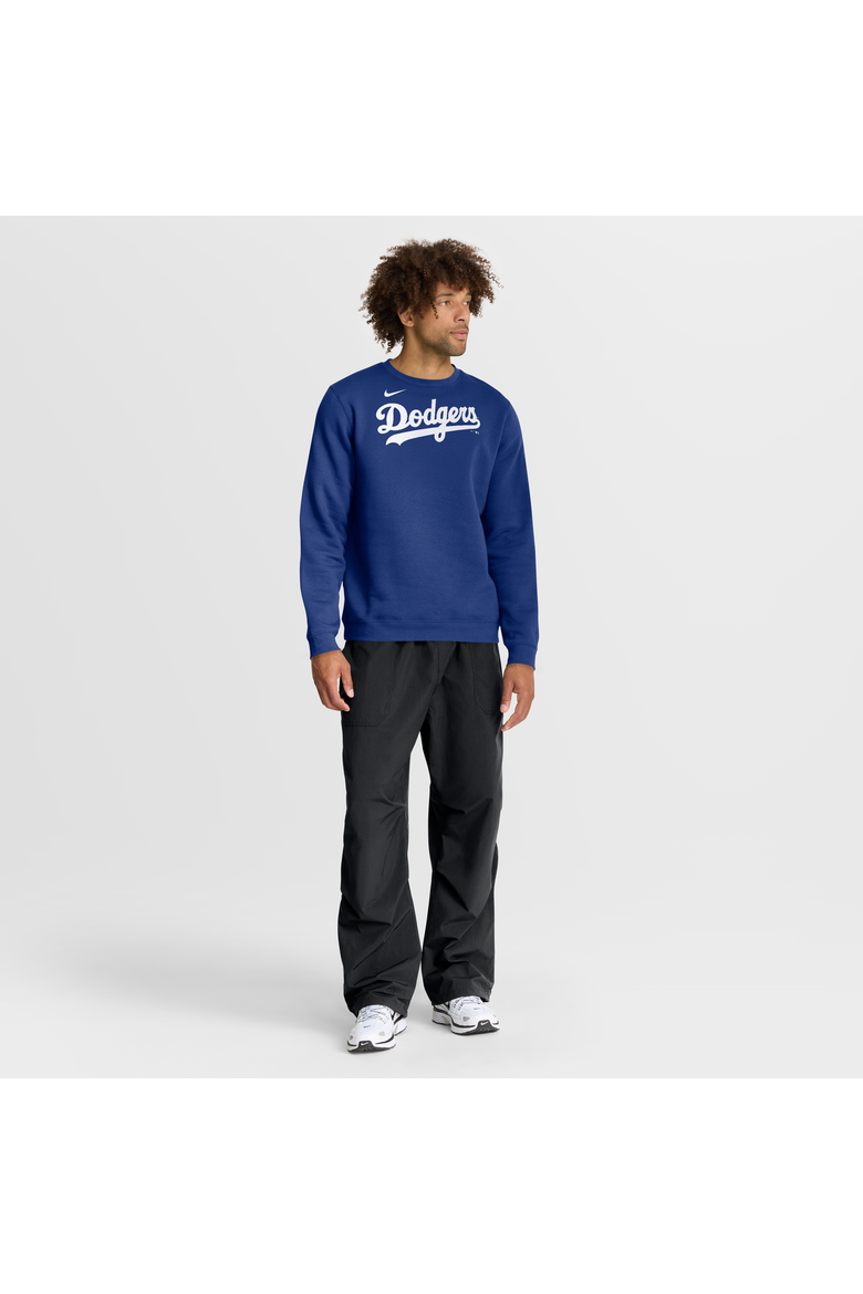 Men's Nike Royal Los Angeles Dodgers Primetime Wordmark Sweatshirt, Alternate, color, Royal