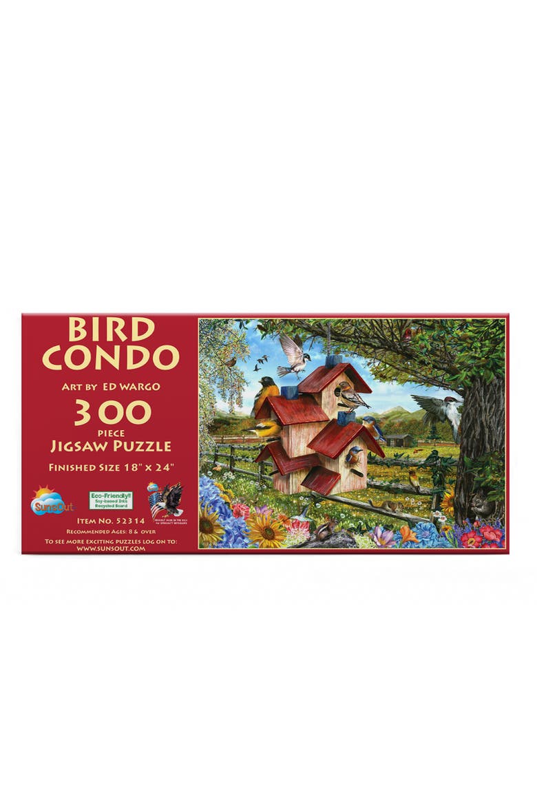Bird Condo 300 piece Jigsaw Puzzle for Adults, Alternate, color, Multicolor
