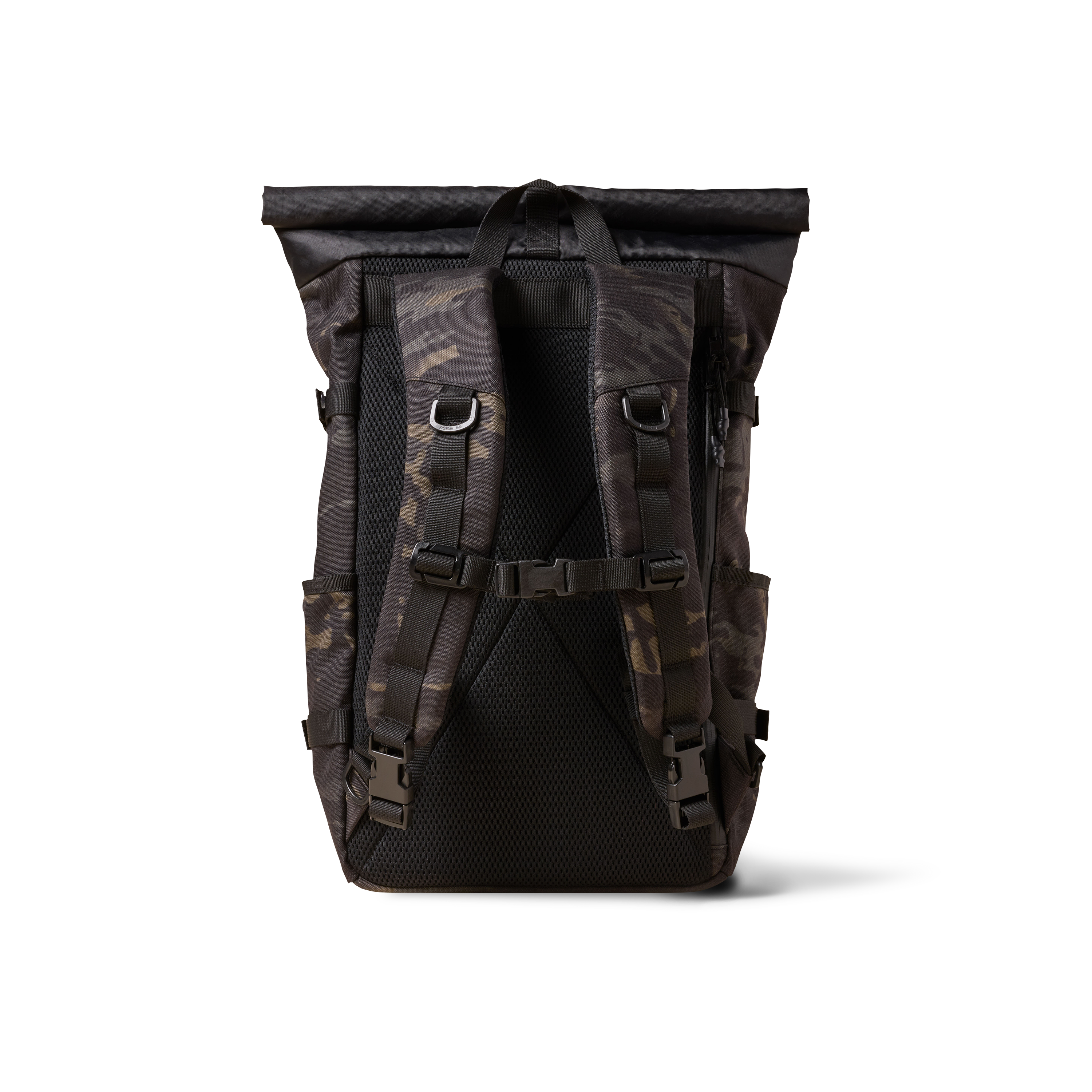 Rolltop Backpack, Alternate, color, black-multicam