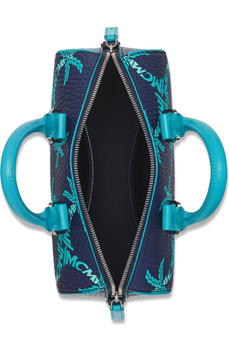 MCM Ella Boston Bag in Palm Canvas, Alternate, color,