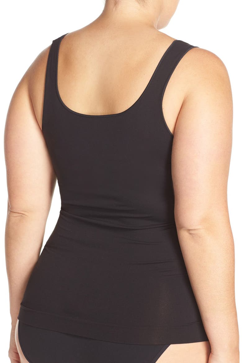 Two-Way Seamless Tank, Alternate, color, BLACK