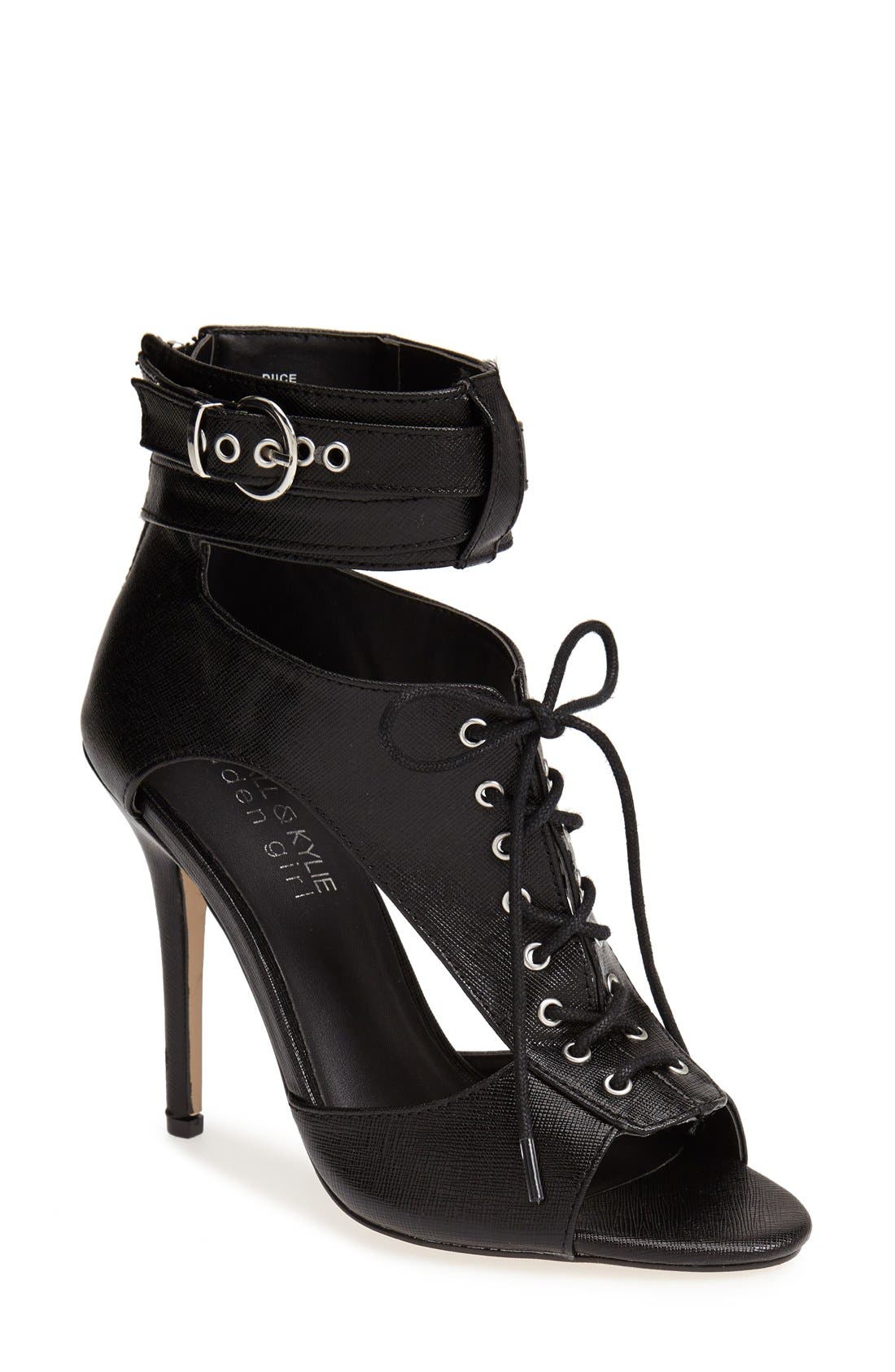 Kendall & Kylie Madden Girl KENDALL + KYLIE Madden Girl 'Diice' Ankle Cuff Sandal, Main, color, 