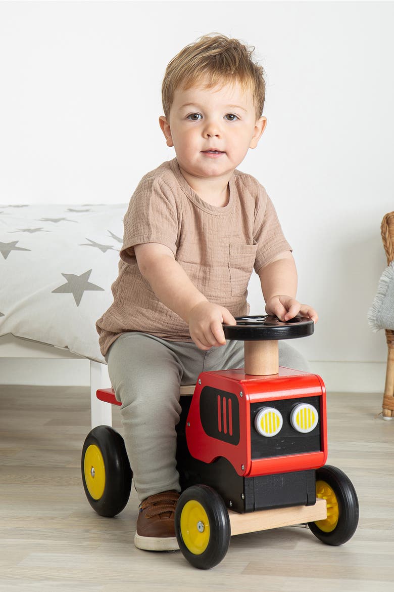 Ride on Tractor, Alternate, color, Red