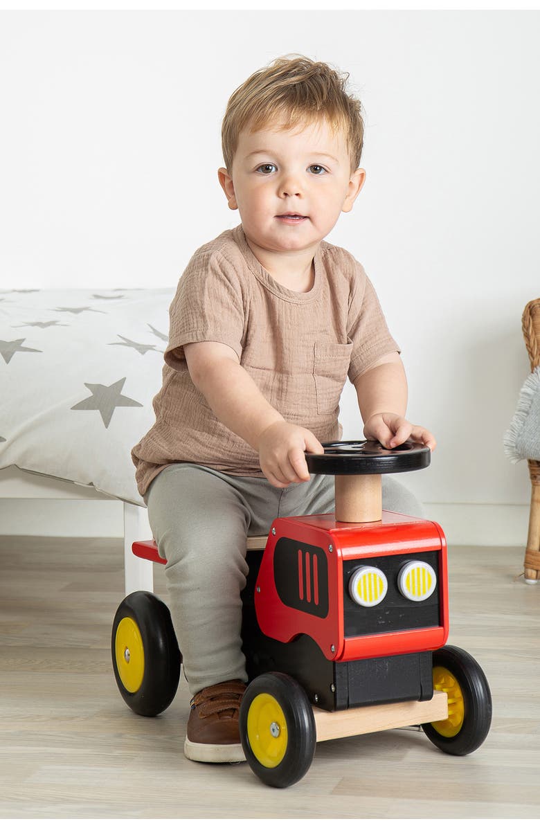 Bigjigs Toys Ride on Tractor, Alternate, color,