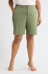 Wit & Wisdom Skyrise High Waist Bermuda Shorts