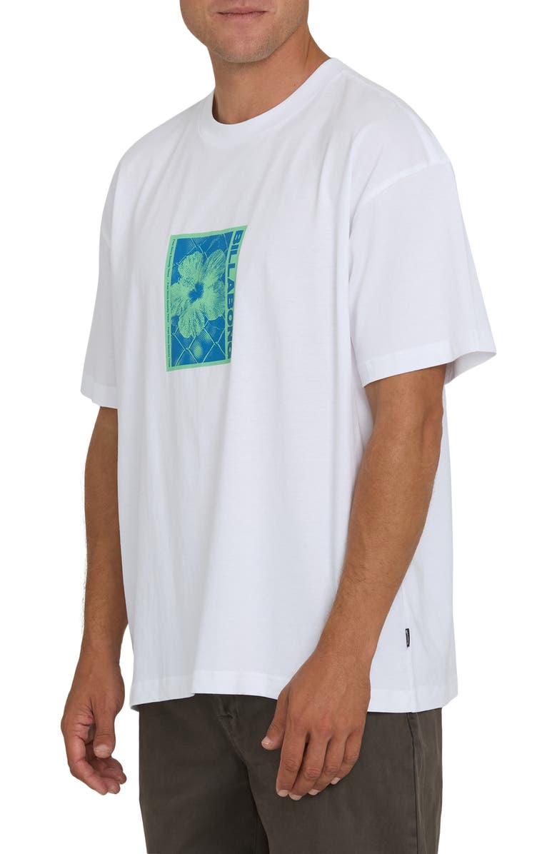 Billabong Link OG Logo Graphic T-Shirt, Alternate, color, White