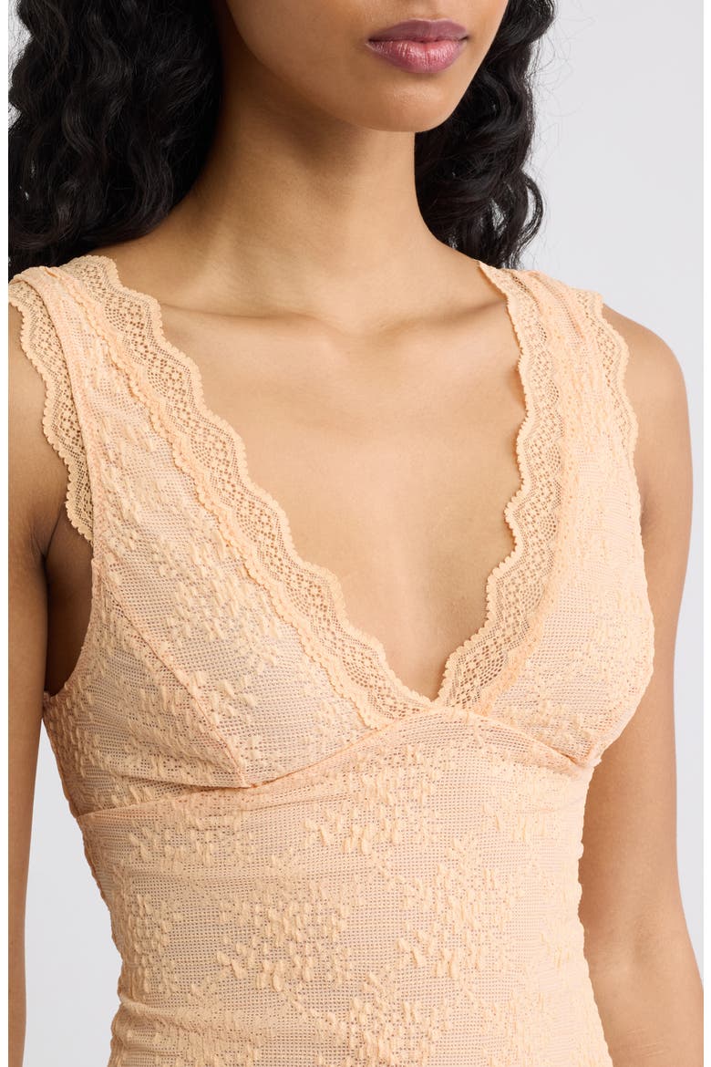 Loved You First Lace Tank, Alternate, color, PEACHY KEEN