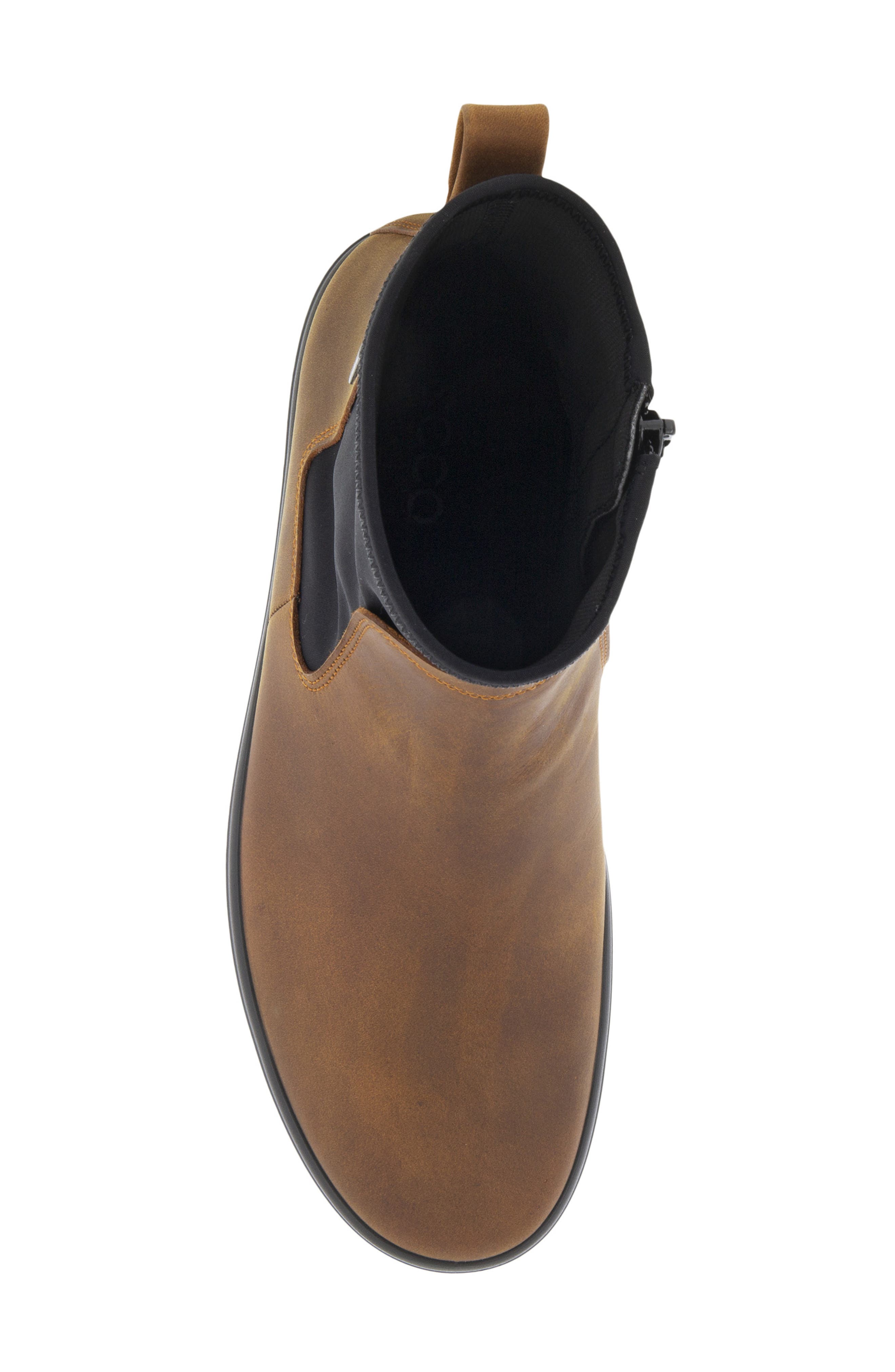 Soft 7 Waterproof Chelsea Boot, Alternate, color, SIERRA/ BLACK