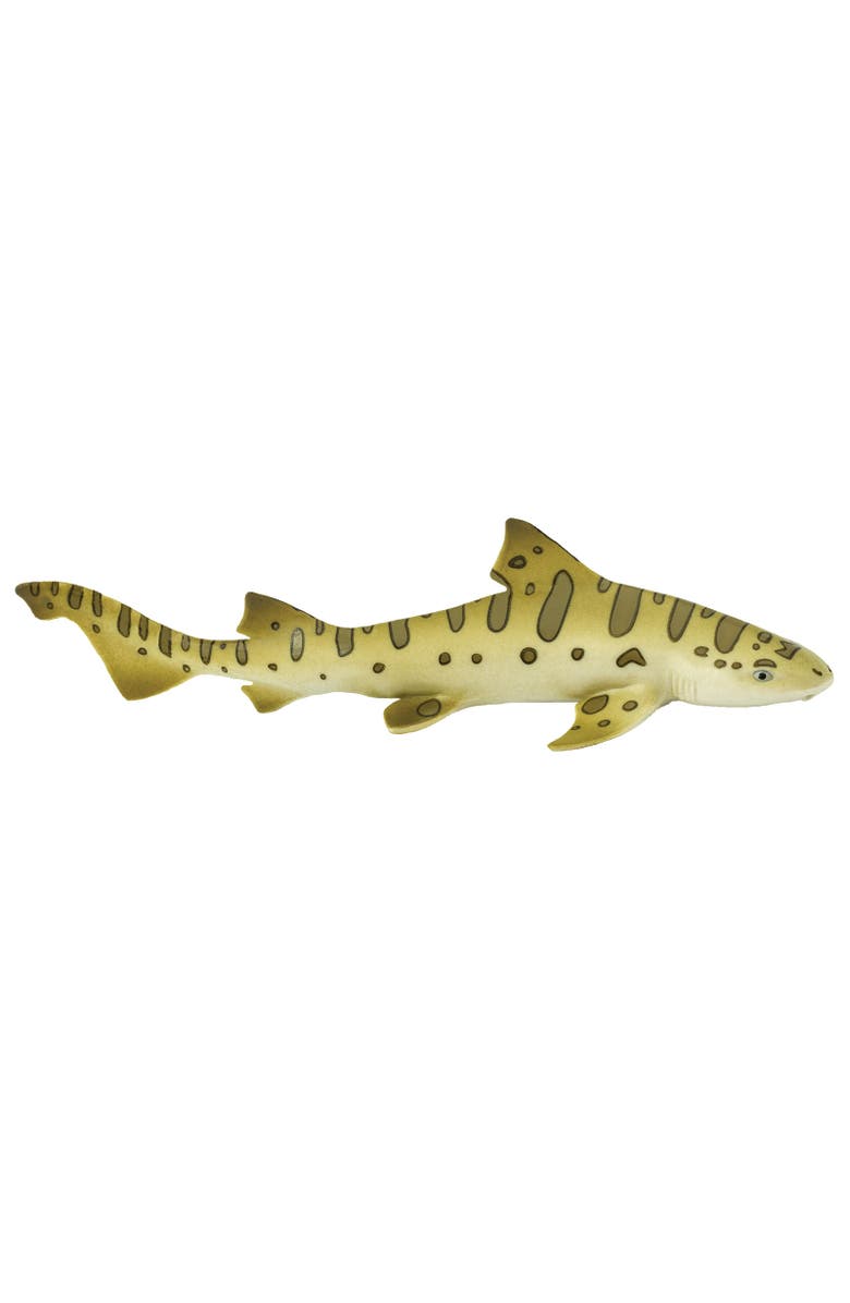 Safari Ltd. Leopard Shark Kids Toy Figure, Main, color, NO COLOR