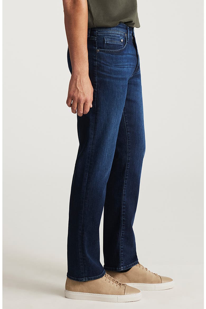Zach Straight Leg Jeans, Alternate, color, DARK BRUSHED WILLIAM