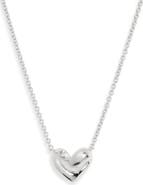 Monica Vinader Small Infinity Heart Necklace