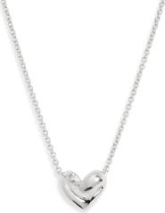 Monica Vinader Small Infinity Heart Necklace