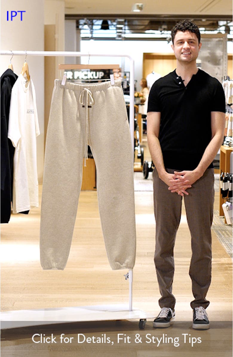 Vintage Fleece Sweatpants, sales video thumbnail